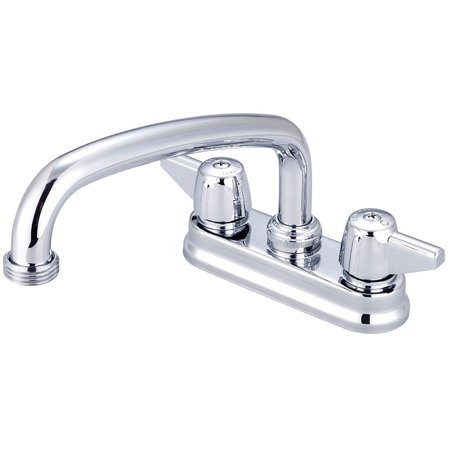 CENTRAL BRASS Two Handle Shell Type Bar/Laundry Faucet in Chrome 0094-H1